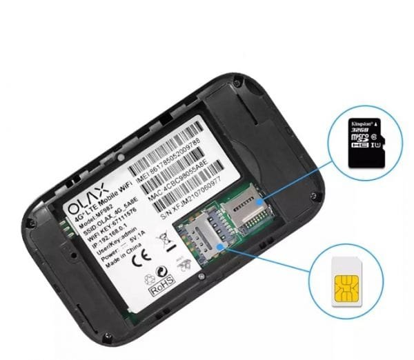 OLAX MF982 4G LTE 3000mah Pocket Wifi Mobile Hotspot Router